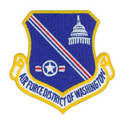 Air Force Patch: District of Washington - color with hook closure