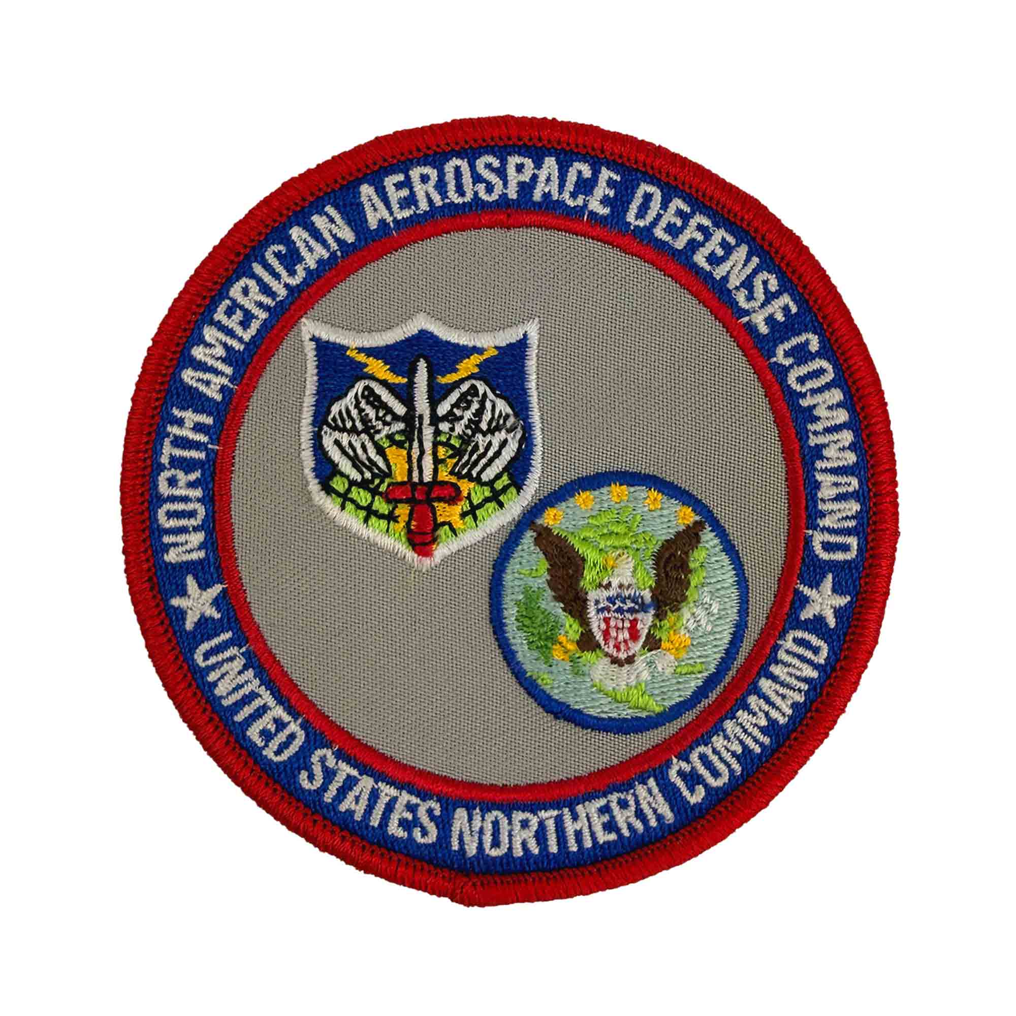 Air Force Patch: North American Aerospace Defense Command - with hook closure