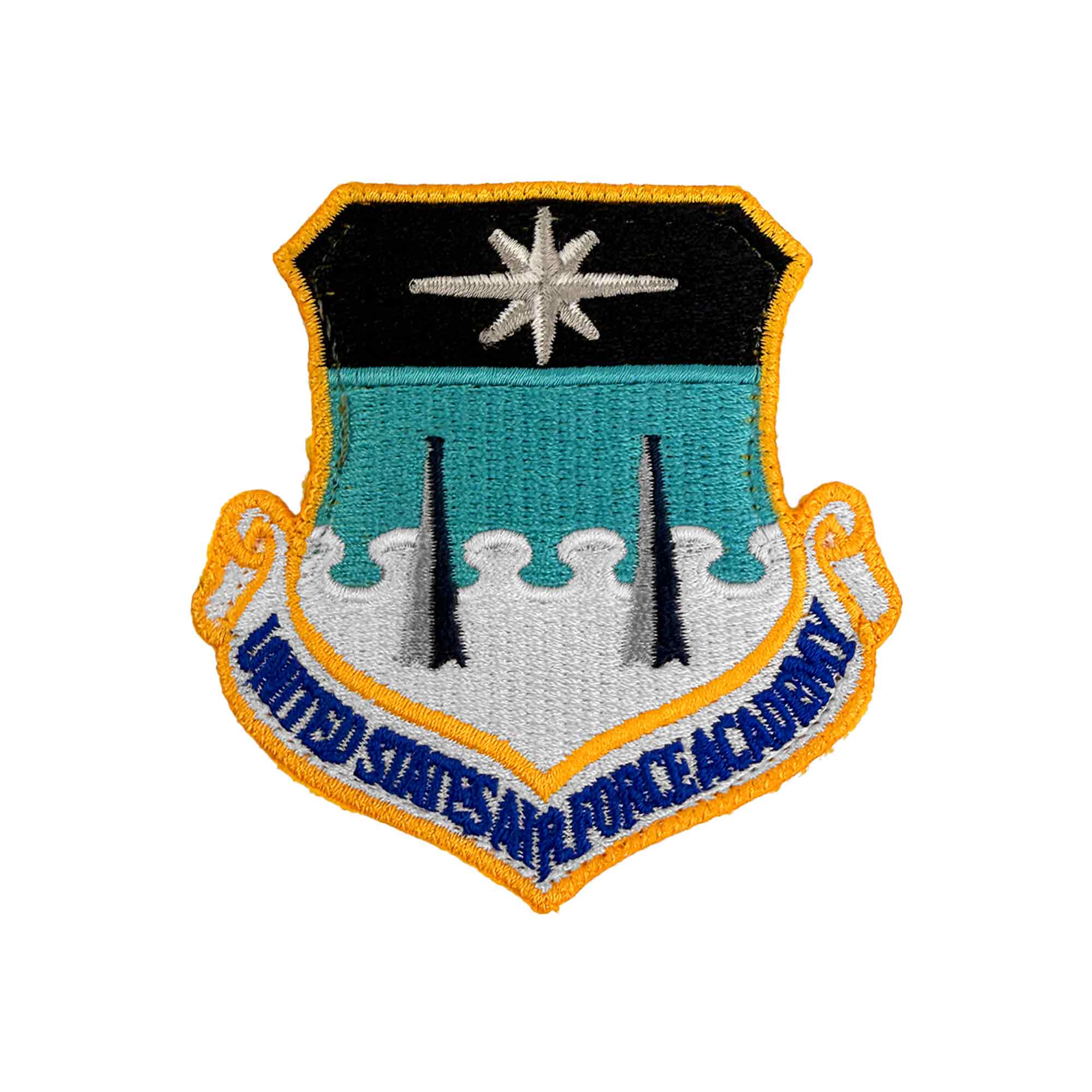 Air Force Patch: Air Force Academy - color with hook closure