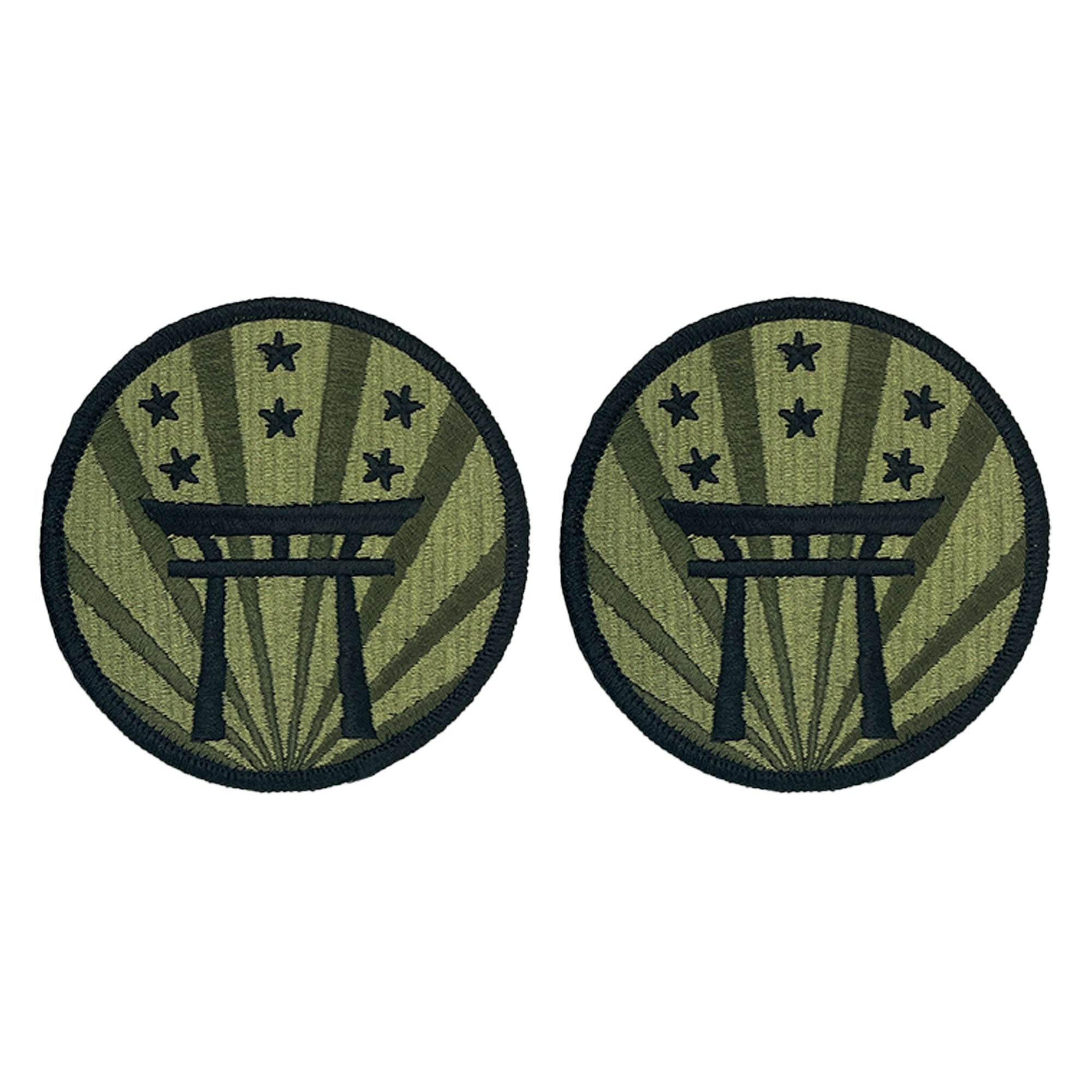 Army Patch: US Army Element Japan - embroidered on OCP