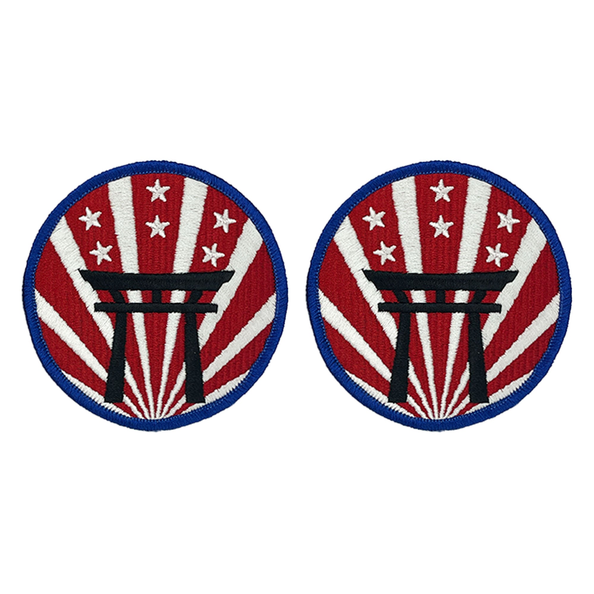 Army Patch: U.S. Army Element Japan - color with hook closure