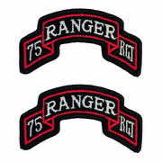 Army Patch: 75th Ranger Regiment Scroll - full color