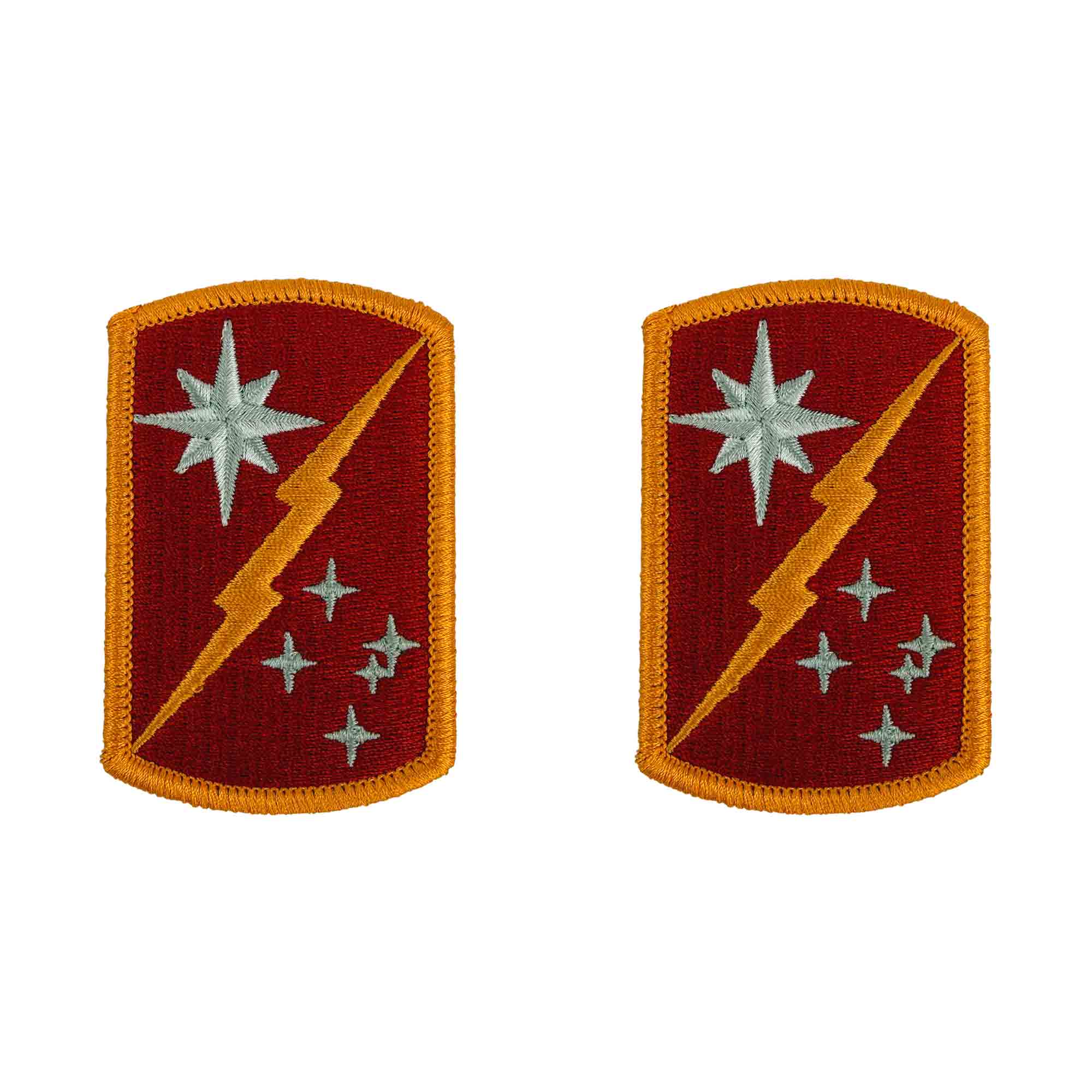 Army Patch: 45th Sustainment Brigade - color with hook