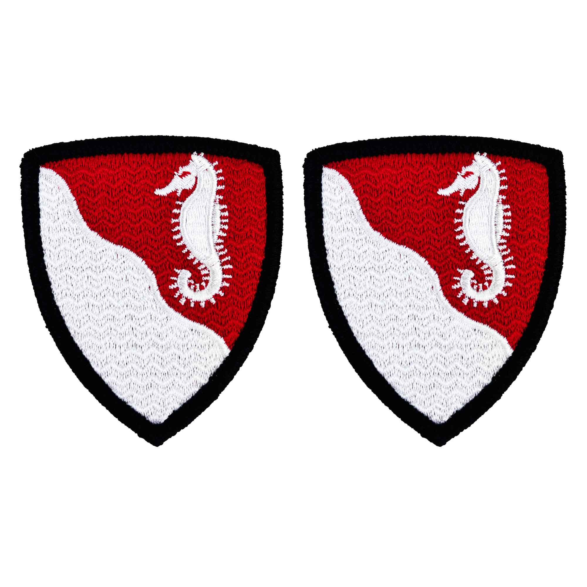Army Patch: 36th Engineer Brigade - full color with hook closure