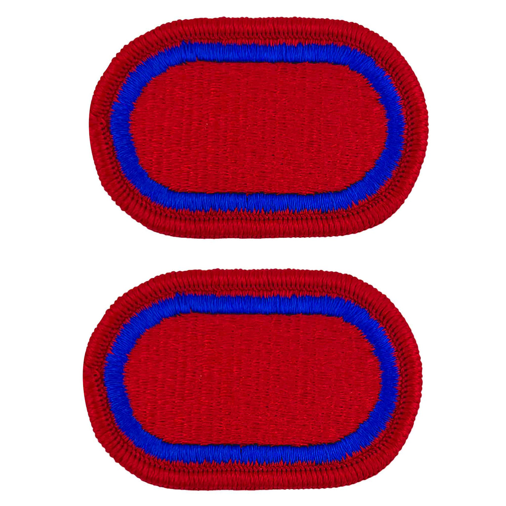 Army Oval Patch: 2nd Battalion 377th Field Artillery - full color