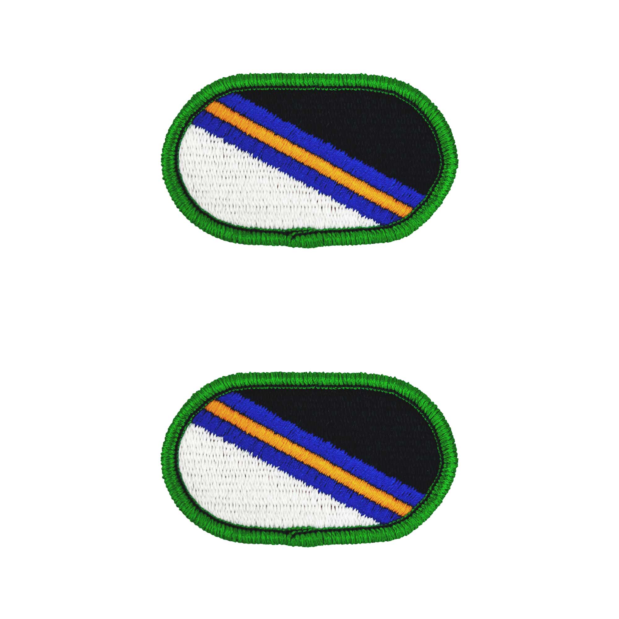 Army Oval Patch: 1st Brigade Combat Team 11th Airborne Division - full color