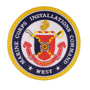 Marine Corps Patch: Marine Corps Installations Command West - Marine Corps Base Camp Pendleton  - color