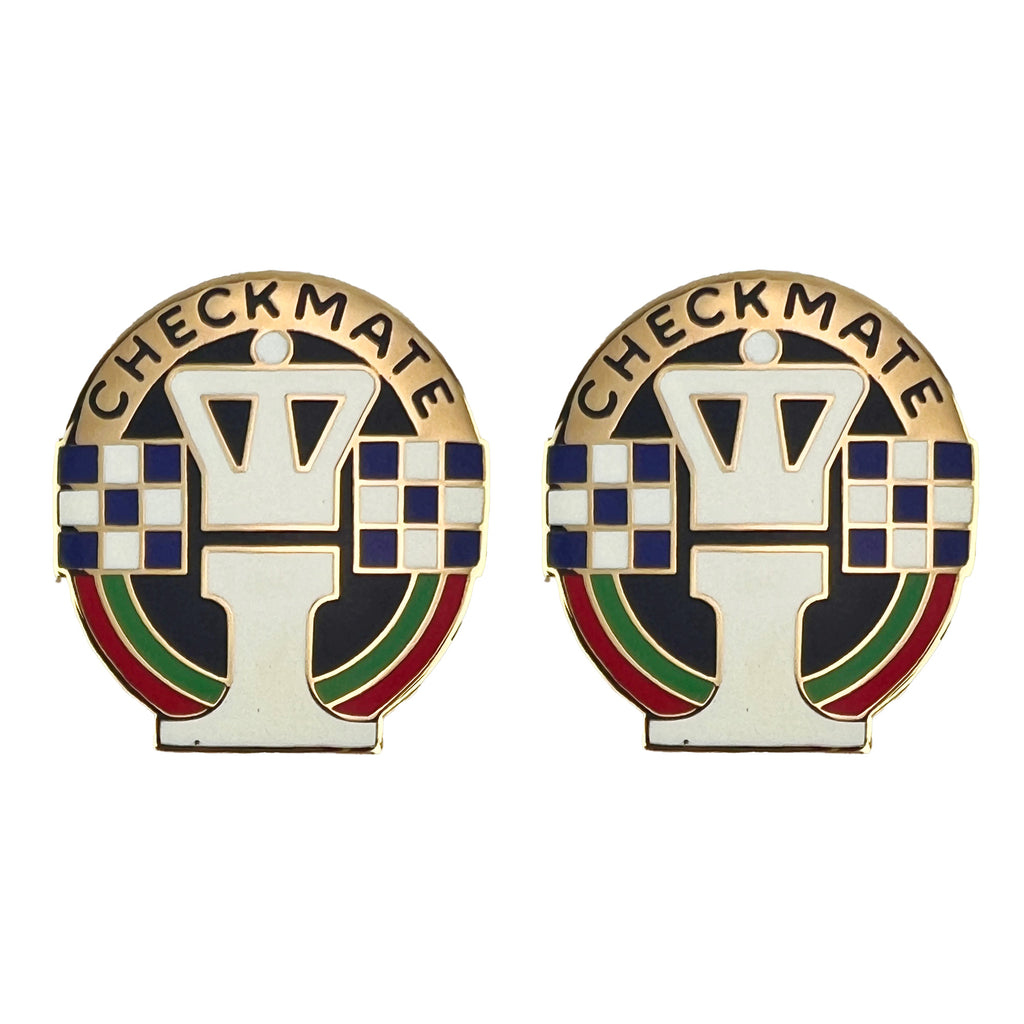 99th Checkmate Army Crest: 99th Regional Support Command - Checkmate
