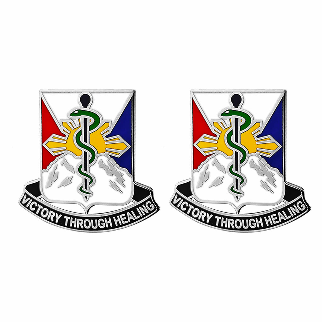 Army Crest: 29th Hospital Center: Motto - Victory Through Healing