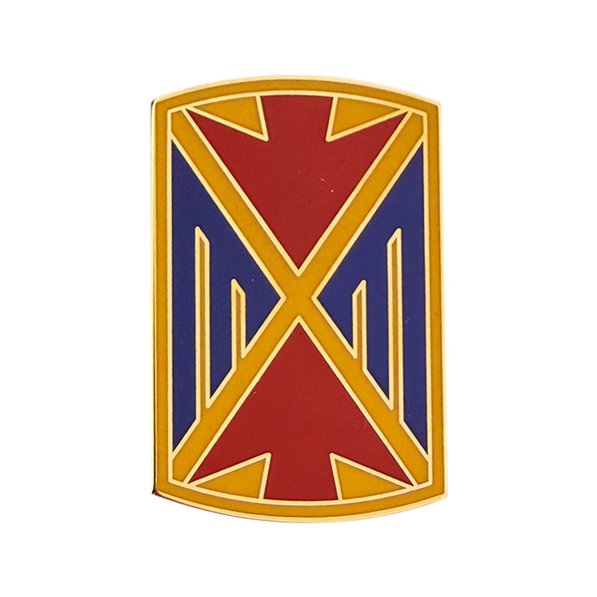 Army Combat Service Identification Badge (CSIB):  10th Air and Missile Defense Command