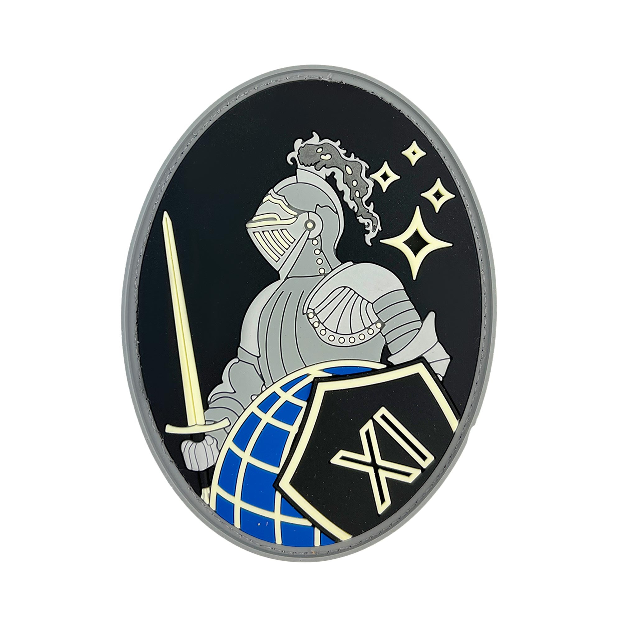 U.S. Space Force PVC Patch 11th Space Warning Squadron with hook