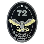 U.S. Space Force PVC Patch 72nd Intelligence, Surveillance and Reconnaissance Squadron with hook