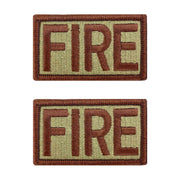 Air Force Patch: FIRE Letters - OCP with hook