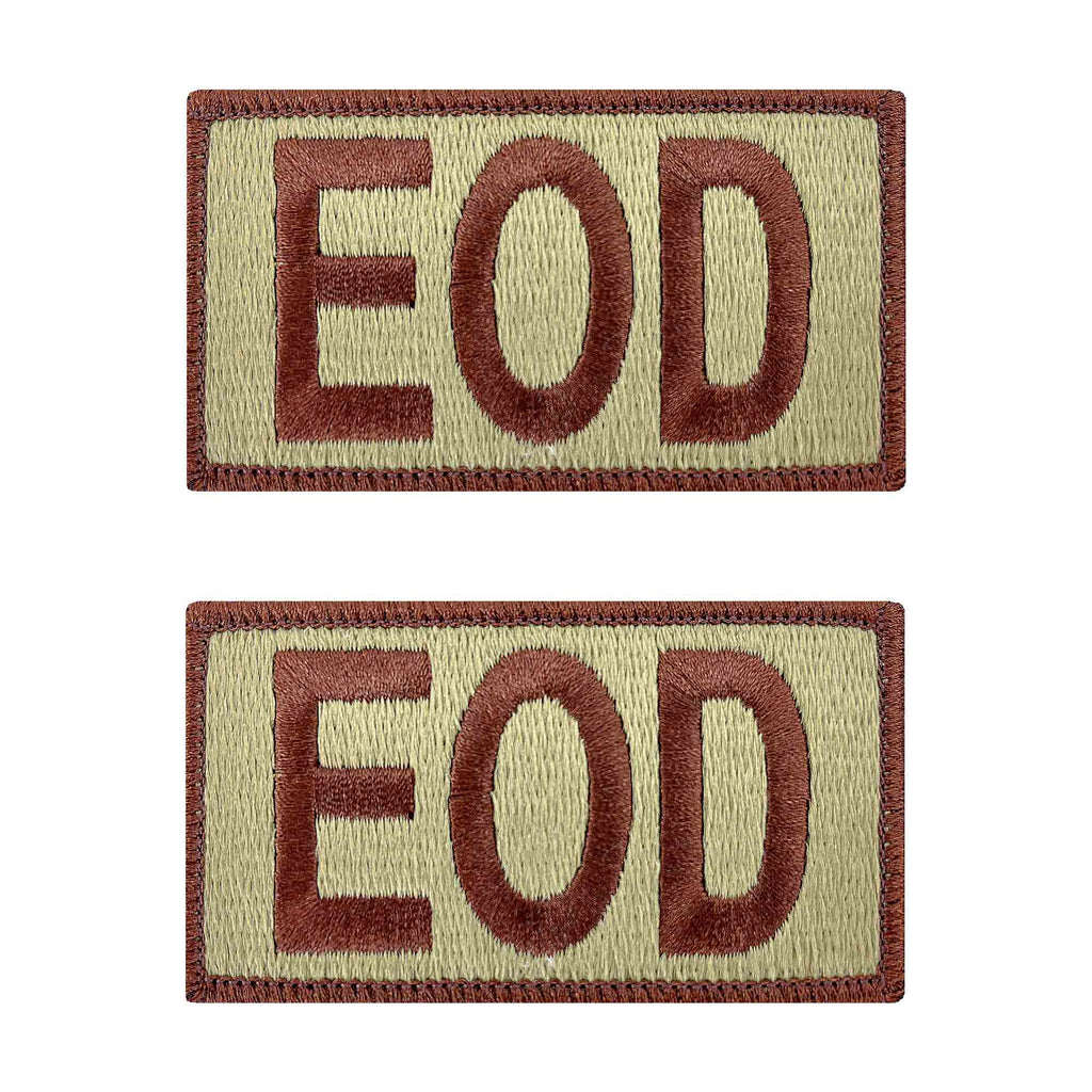Air Force Patch: EOD Letters - OCP with hook