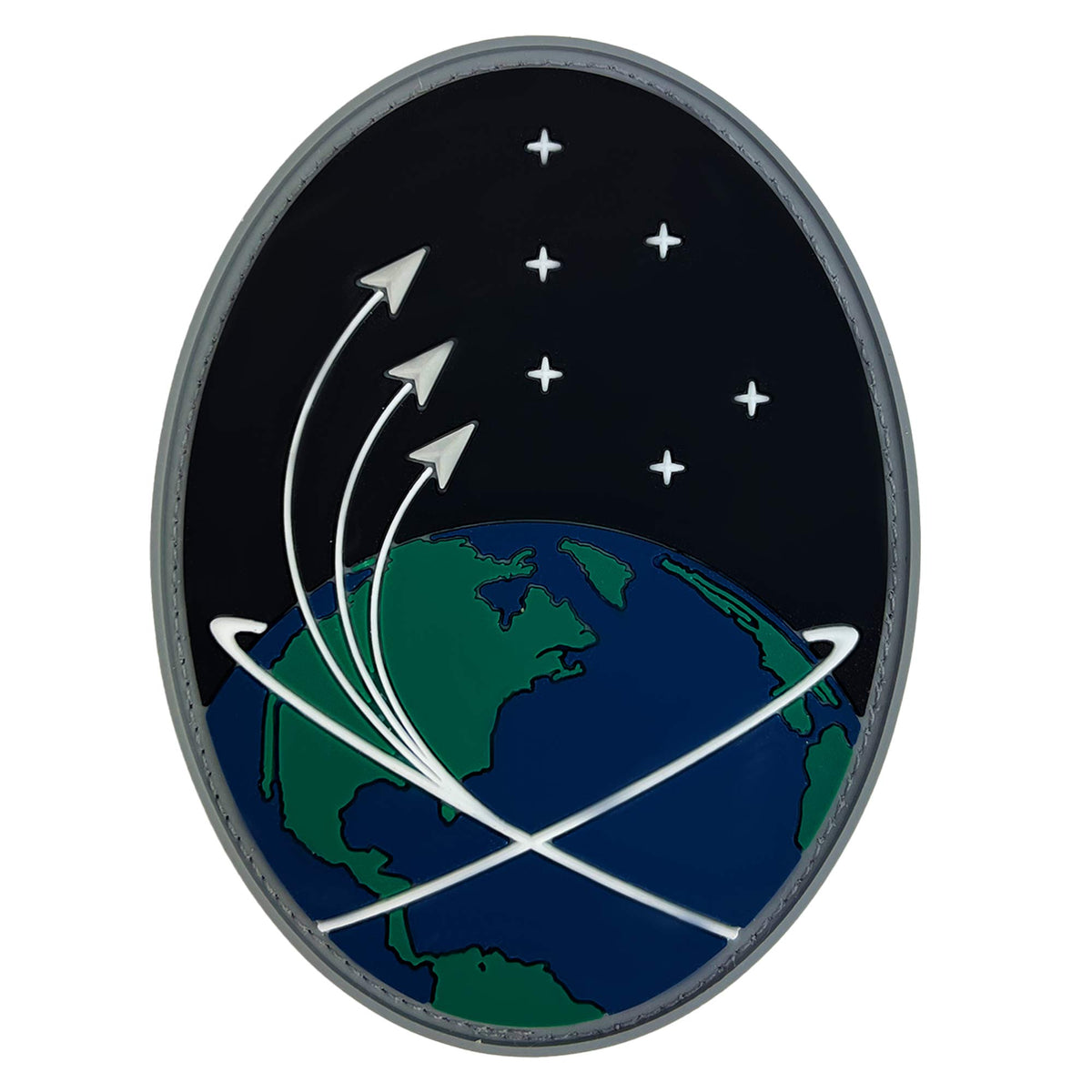Ussf Swac U.S Space Force PVC Patch Space Warfighting Analysis Center with hook