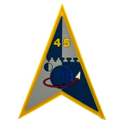 U.S Space Force PVC Patch 45th Space Launch Delta with hook