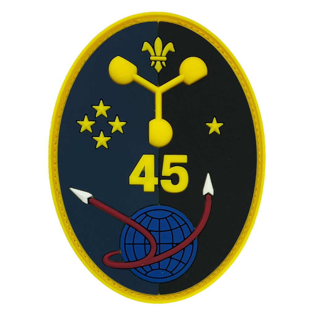 U.S Space Force PVC Patch 45th Weather Squadron with hook
