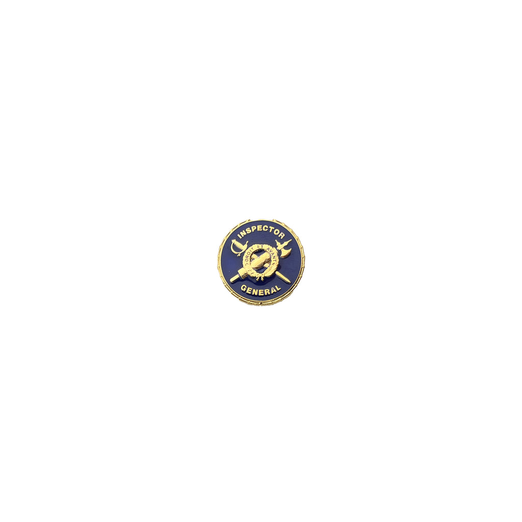 Army Lapel Pin: Inspector General