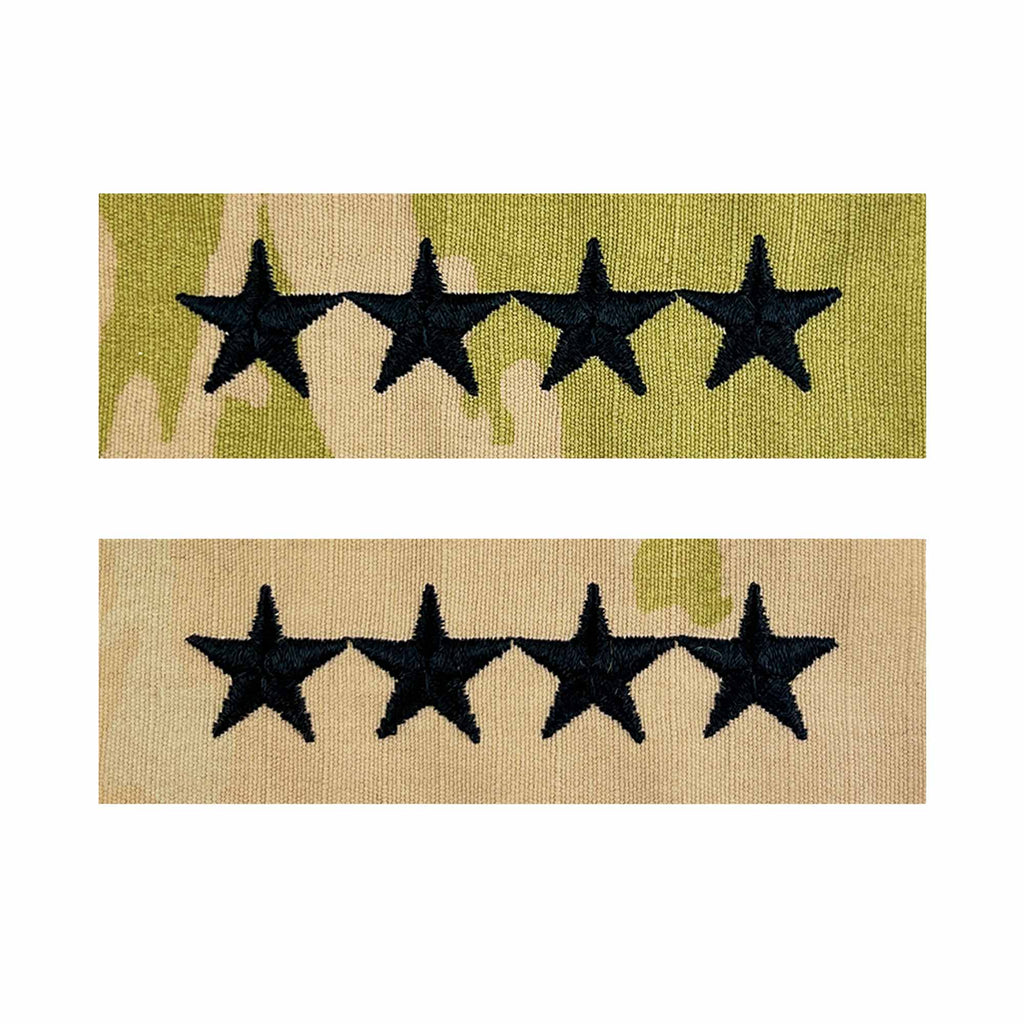 Army Embroidered OCP Cap Rank: General