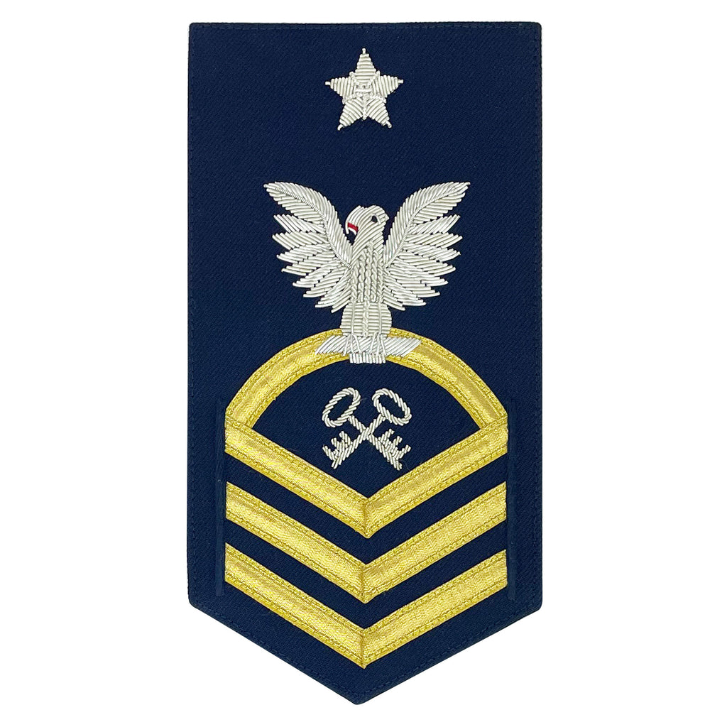 Coast Guard E8 Rating Badge:  Storekeeper  