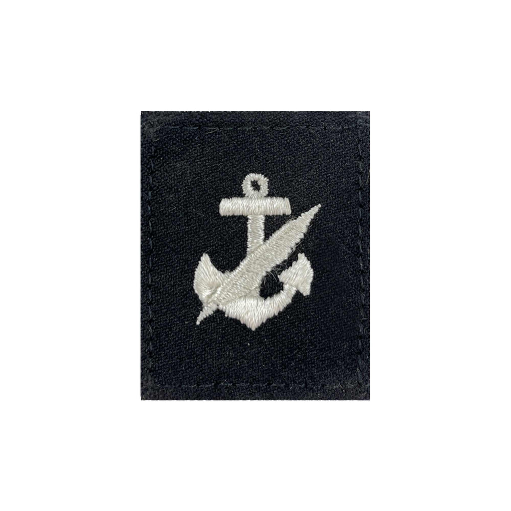Navy Rating Badge: Striker Mark for NC Navy Counselor - Serge for dress blue uniform