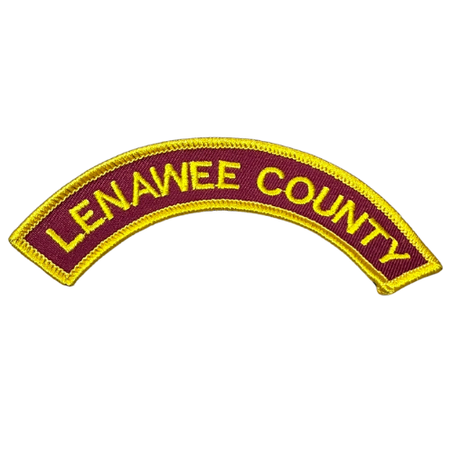 Young Marines Unit Arch Tab "LENAWEE COUNTY"