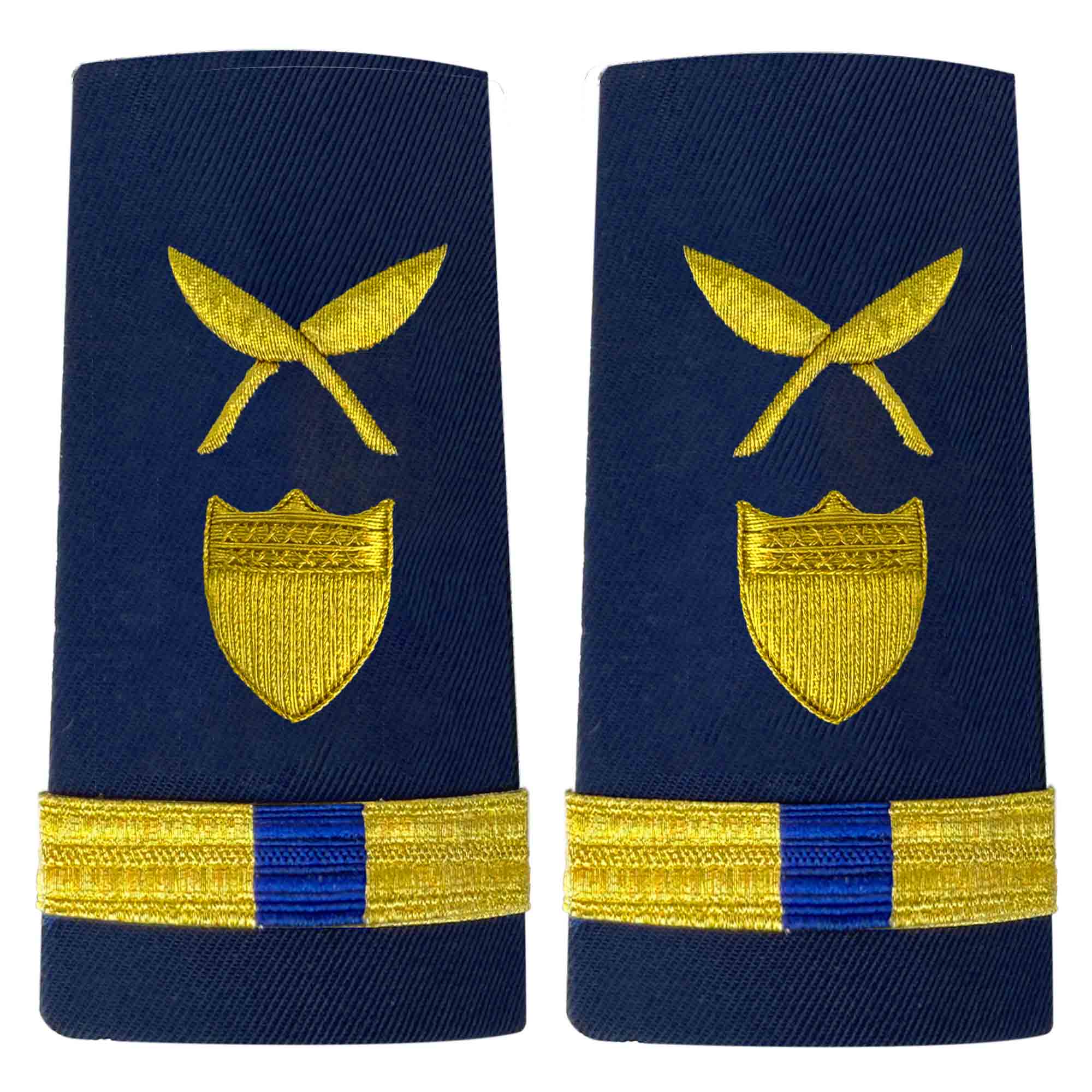 Coast Guard Shoulder Board: Enhanced Warrant Officer 2 Personnel Administration - Female