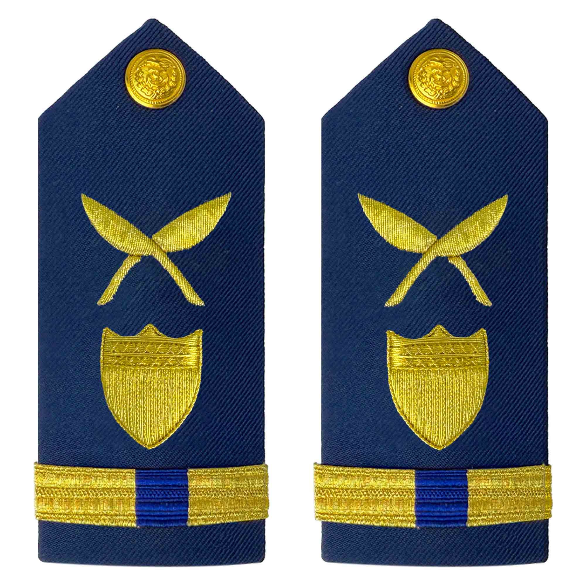 Coast Guard Shoulder Board: Warrant Officer 4 Personnel Administration - Female