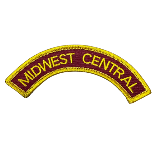 Young Marines Unit Arch Tab "MIDWEST CENTRAL"