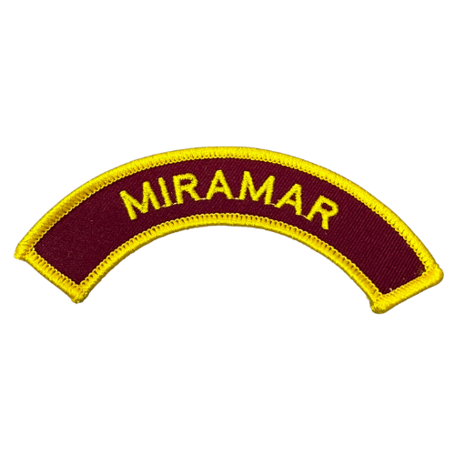 Young Marines Unit Arch Tab "MIRAMAR"