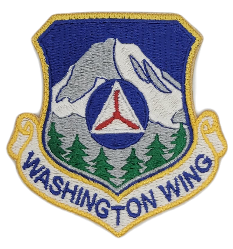 Civil Air Patrol Patch: Washington Wing w/ HOOK