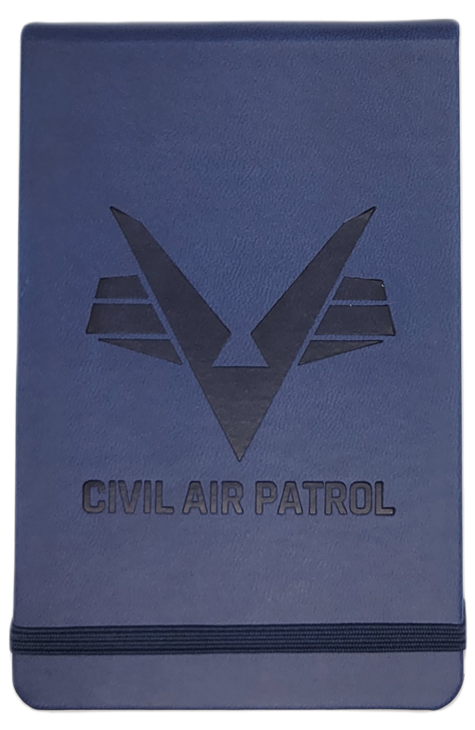 Civil Air Patrol Watch Book: Blue Flip Notebook with Flying V