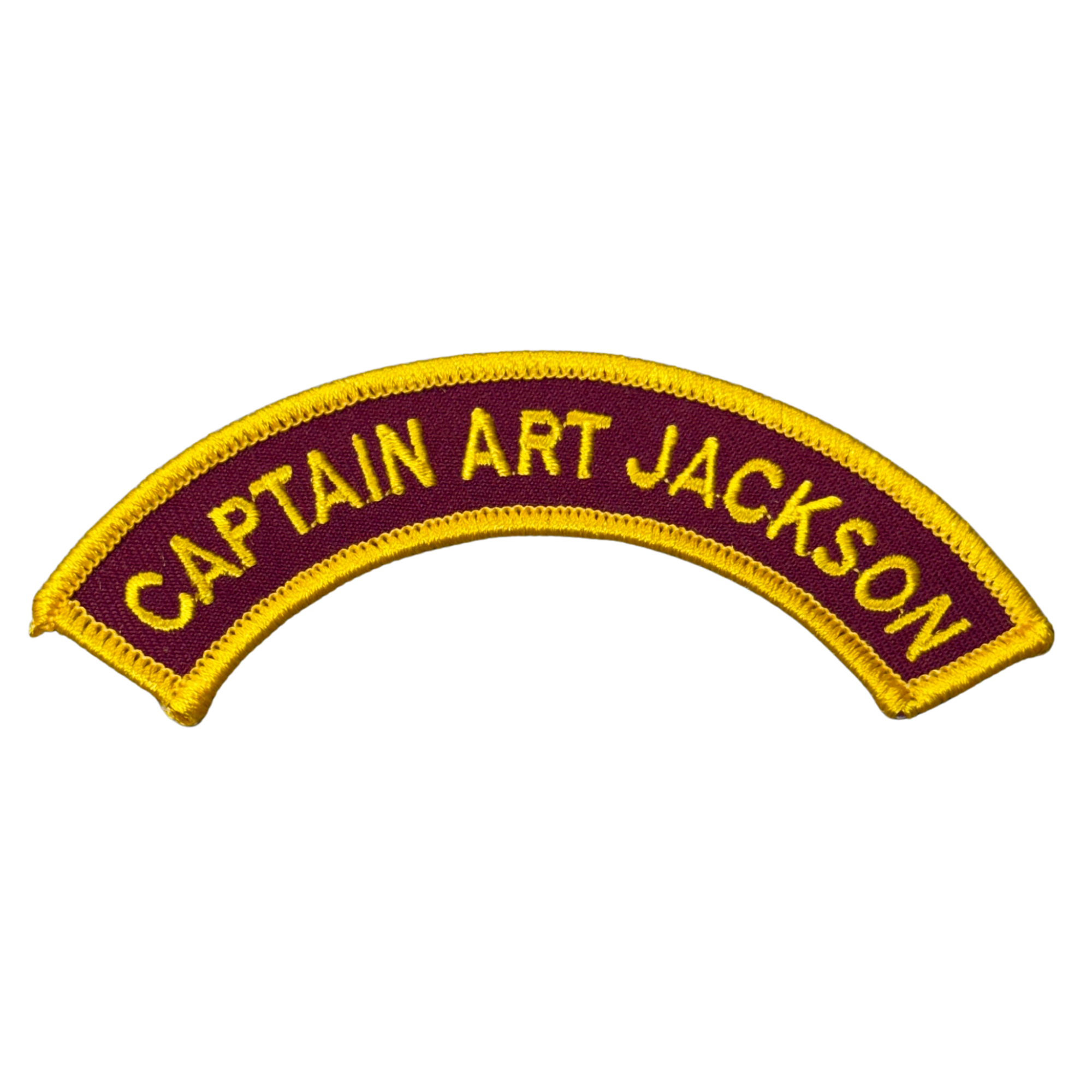 Young Marines Unit Arch Tab "CAPTAIN ART JACKSON"