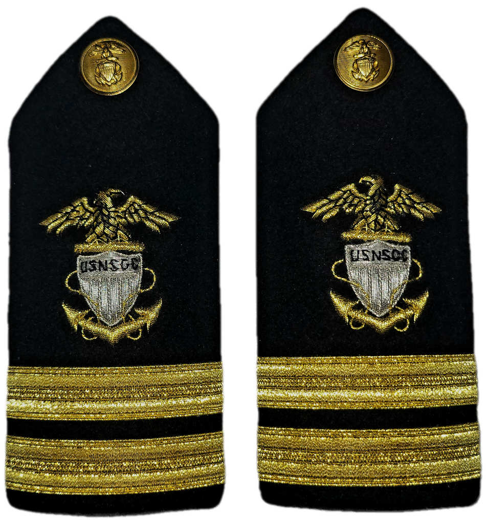 USNSCC - Lieutenant (SRLT) Hard Shoulder Board (Female)