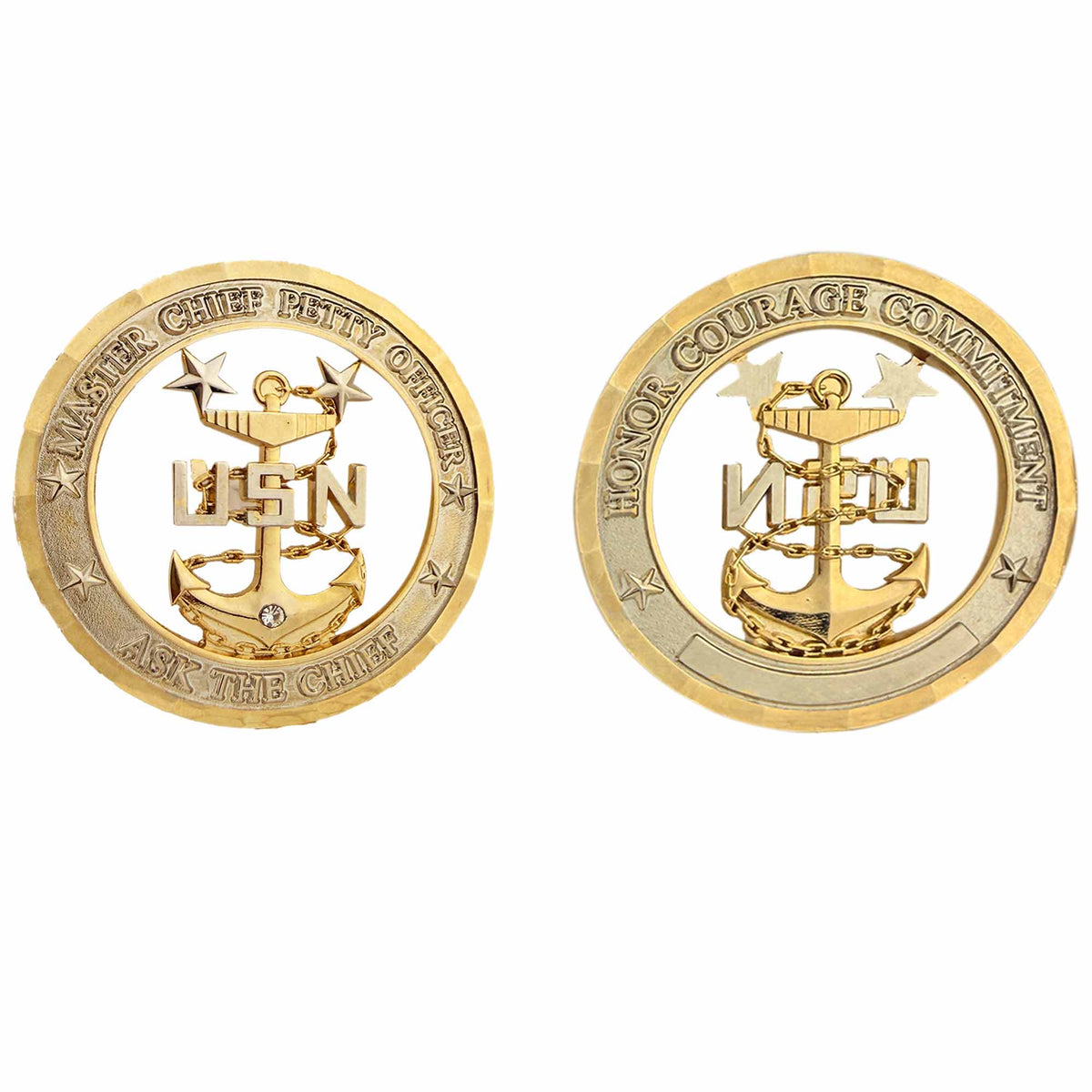 Navy Coin: E9 Master Petty Officer