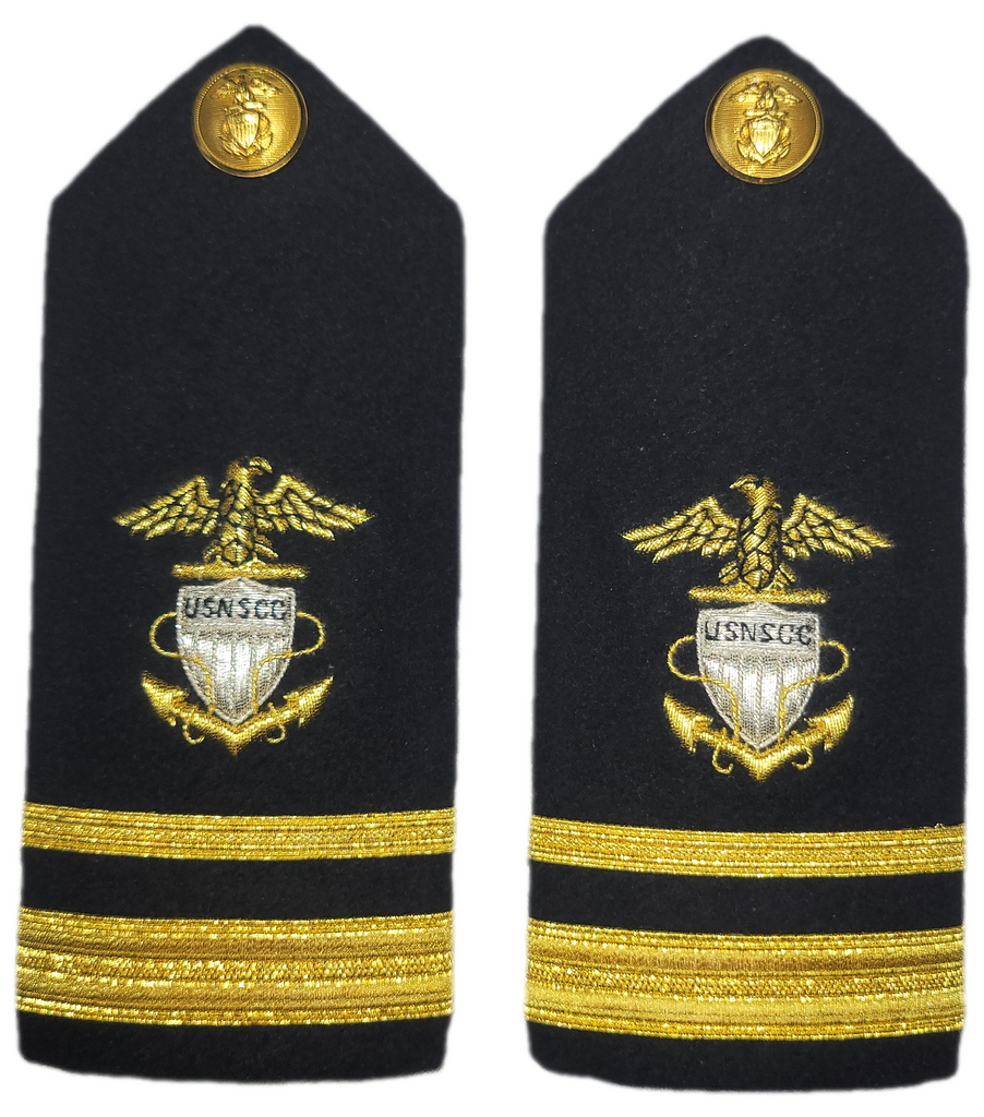 USNSCC - Lieutenant Junior Grade (LTJG) Hard Shoulder Board Male