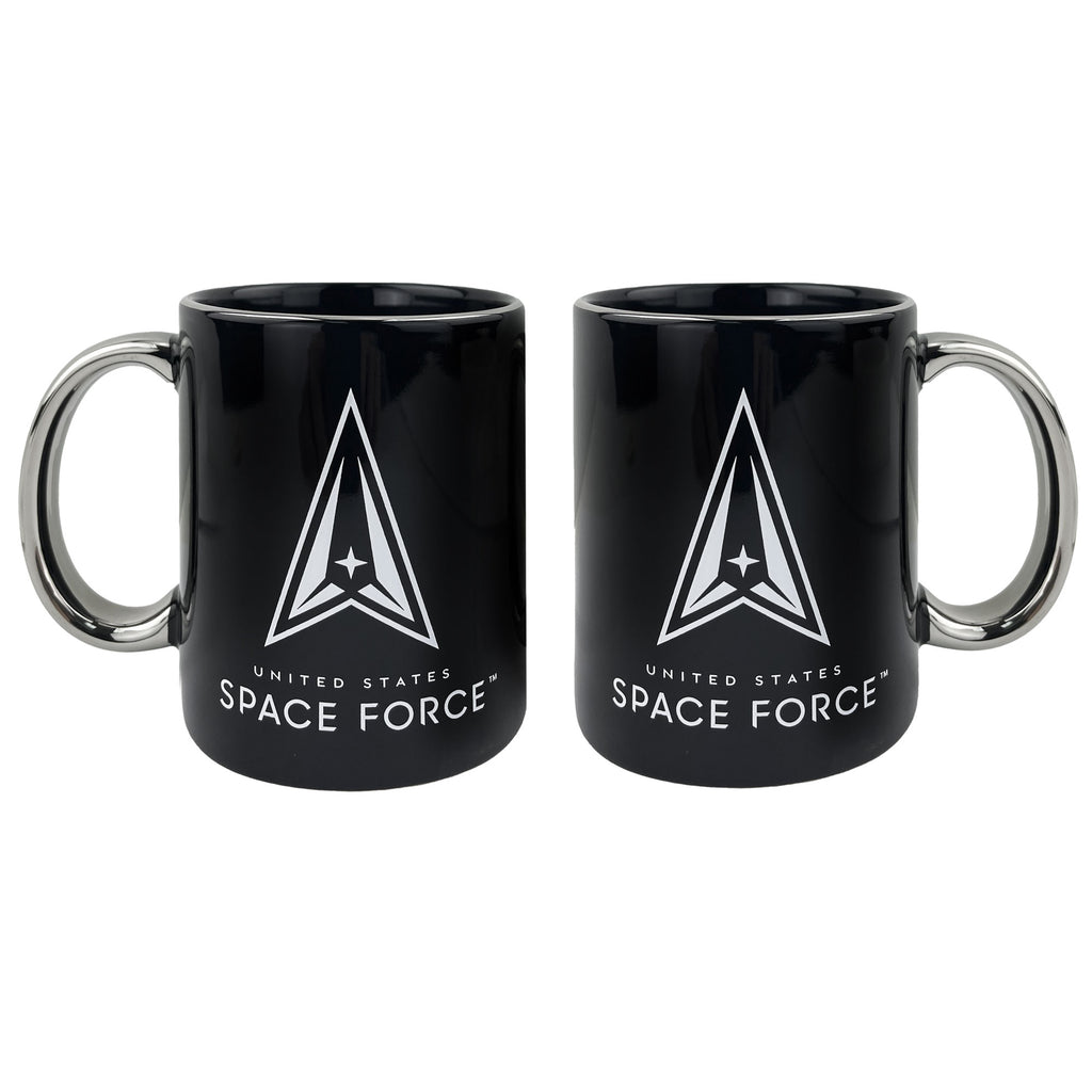 US Space Force Mug 16oz: Black