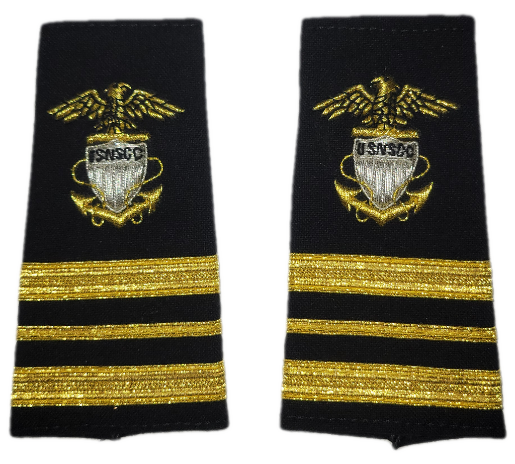 USNSCC - Lieutenant Commander (LCDR) Soft Shoulder Board – Vanguard ...