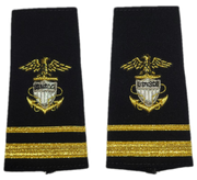USNSCC Lieutenant Junior Grade (LTJG) Soft Shoulder Board