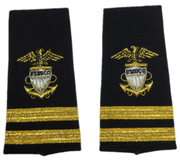 USNSCC Lieutenant (SRLT) Soft Shoulder Board