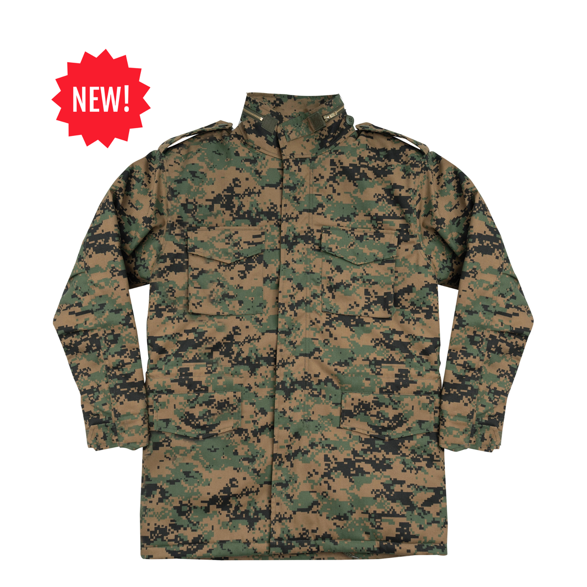 Youth M-65 Field Jacket - Woodland Digital