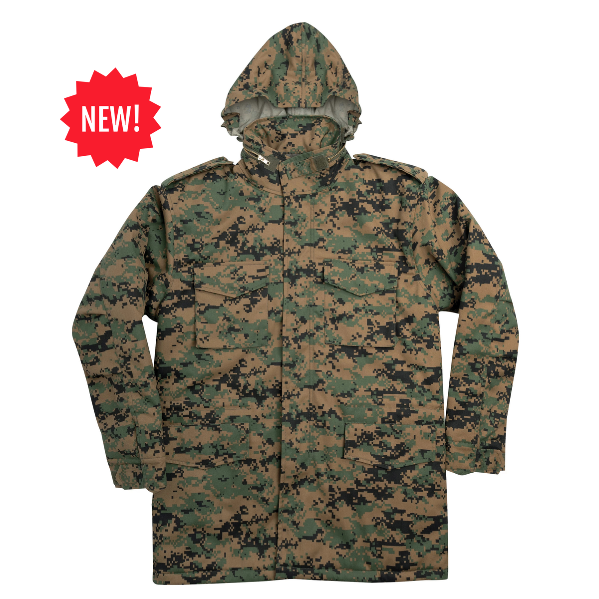 Youth M-65 Field Jacket - Woodland Digital