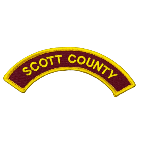 Young Marines Unit Arch Tab "SCOTT COUNTY"