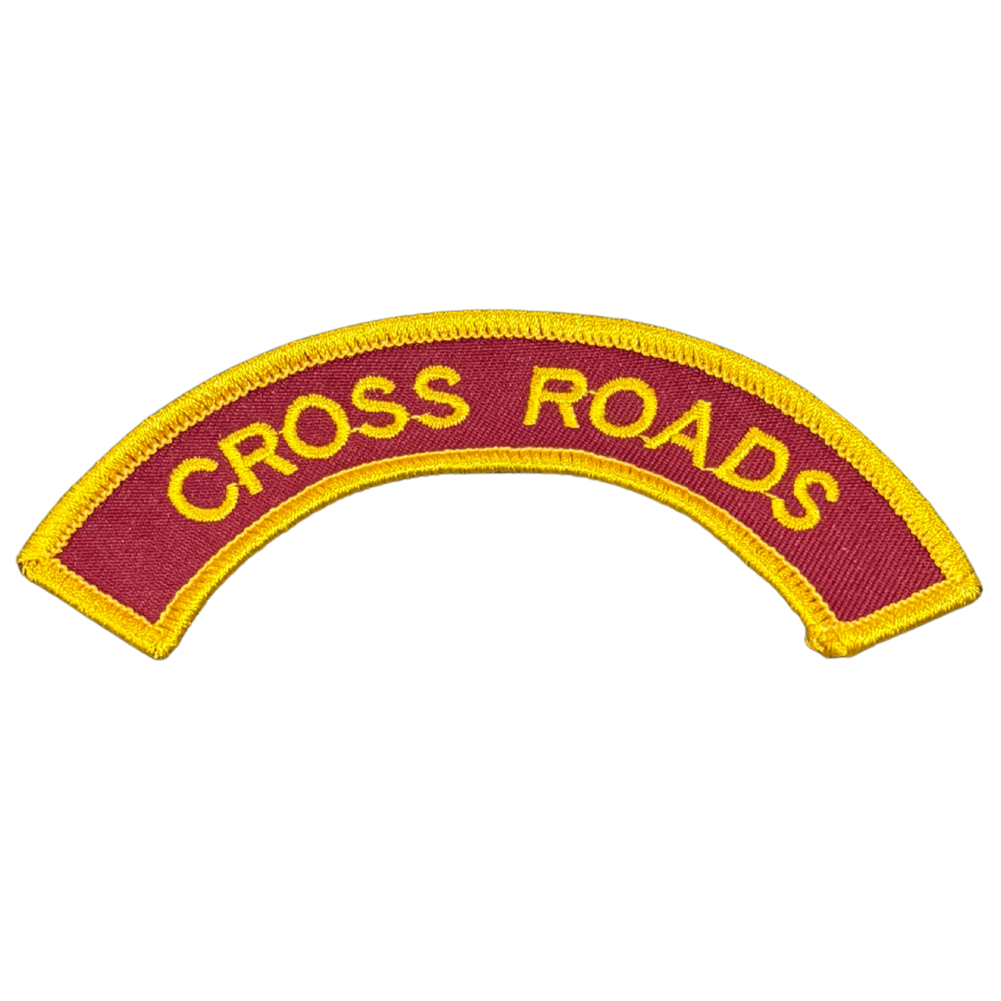 Young Marines Unit Arch Tab "CROSS ROADS"