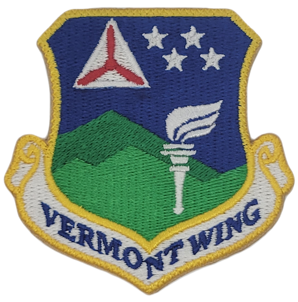 Civil Air Patrol Patch: Vermont Wing w/ HOOK