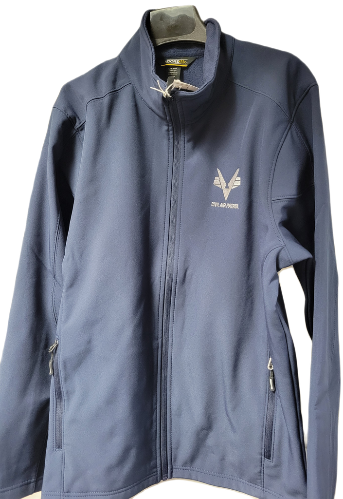 Civil Air Patrol: Soft Shell Jacket With Embroidered Flying V