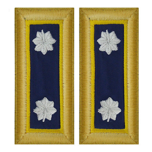 Army Shoulder Strap: Lieutenant Colonel Chemical - female