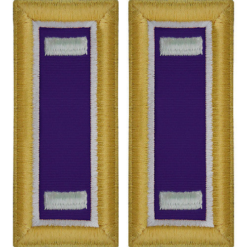 Army Shoulder Strap: First Lieutenant Civil Affairs