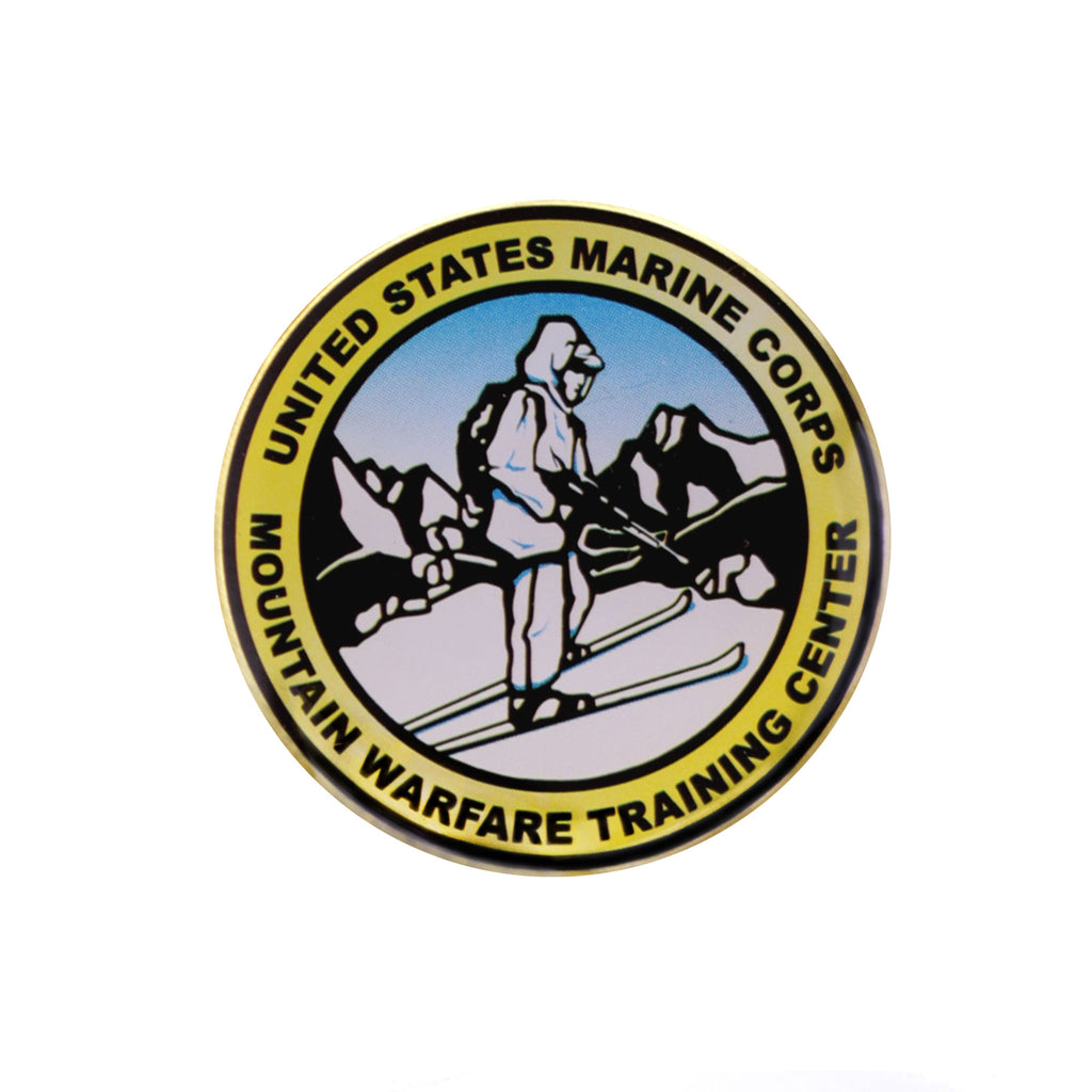 Lapel Pin: US Marine Corps Mountain Warfare Training Center