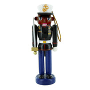 Marine Corps Nutcracker African American with Sword